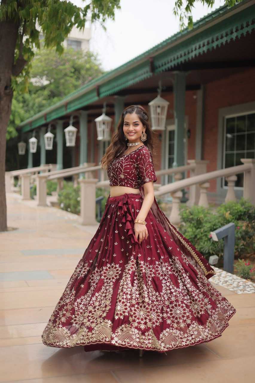 Rangoli Silk Kesh215 5038 Lehengas  Silk Wedding Embroidered Lehengas