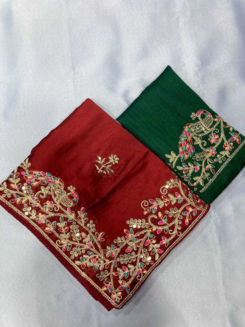 Rangoli Silk Rin188 Asopalav Sarees  Designer Work Embroidered Diwali Collections Wedding Sarees