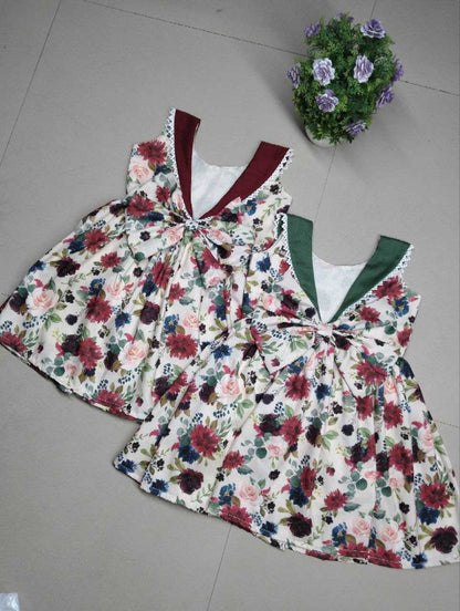 Rayon Bab 10 Kids Wear  Kids Frocks E