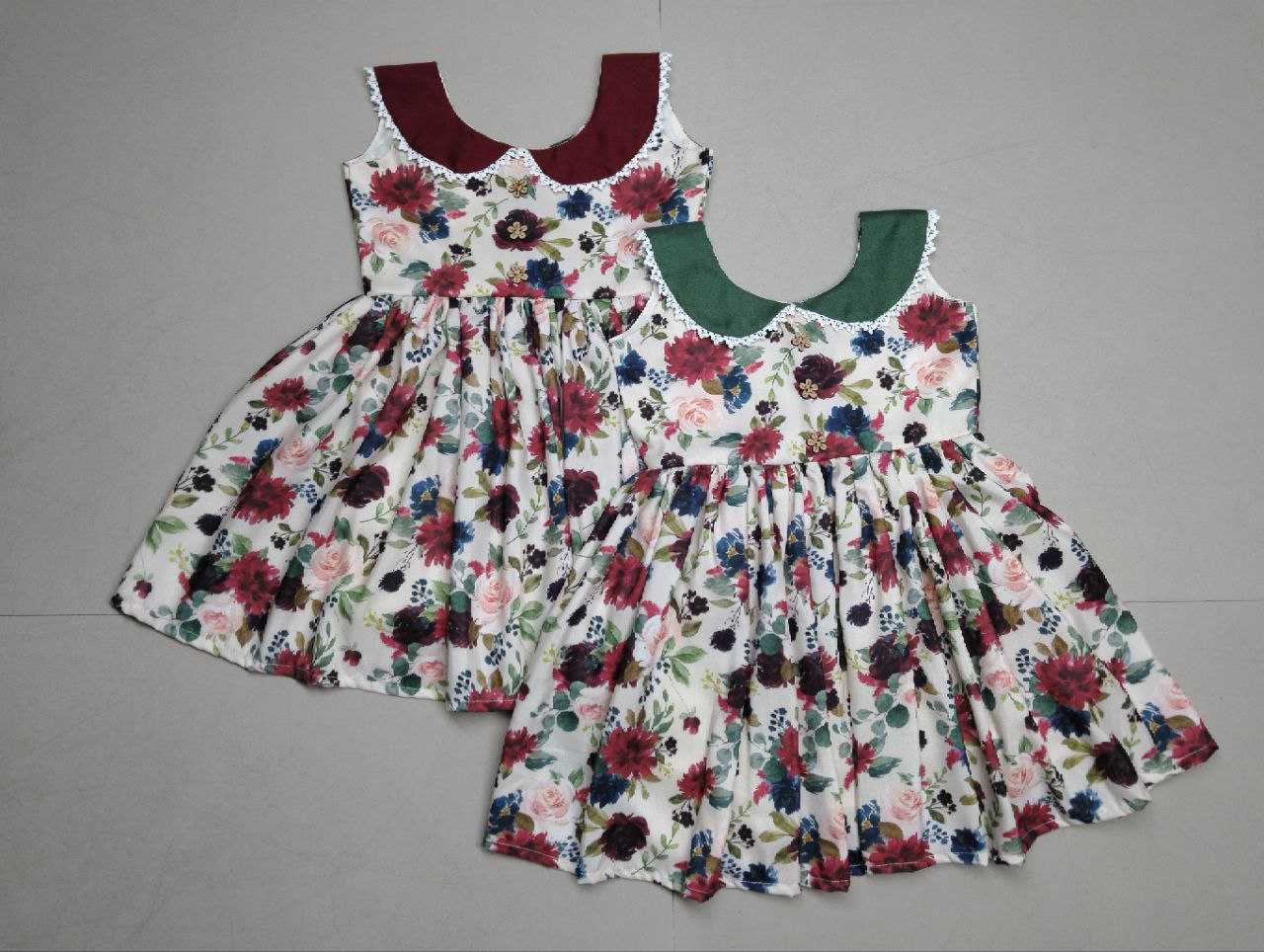 Rayon Bab 10 Kids Wear  Kids Frocks E