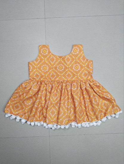 Rayon Bandhani Bab 08 Kids Wear  Kids Suits