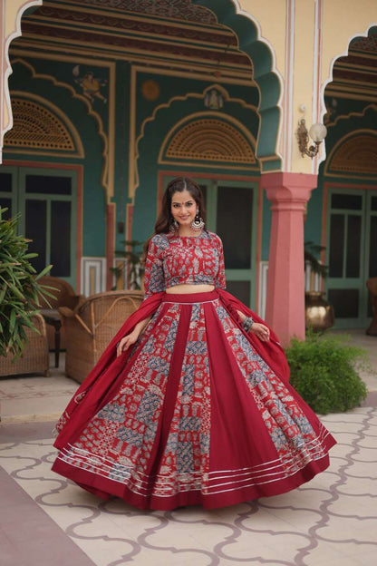 Rayon Kesh132 7123 Lehengas  Traditional Printed Navratri Chaniya Choli