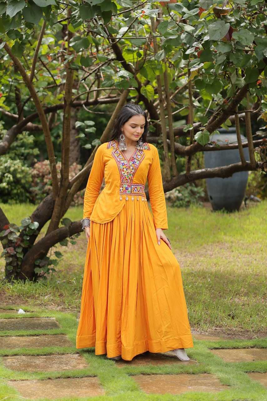 Rayon Kesh132 9199 Gowns  Fancy Long Navratri Gowns