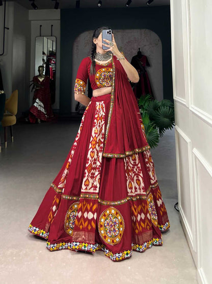 Rayon Kesh134 1745 Lehengas  Traditional Printed Navratri Chaniya Choli Lehengas