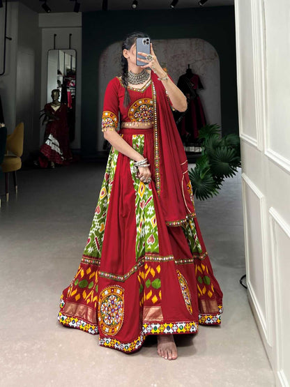 Rayon Kesh134 1745 Lehengas  Traditional Printed Navratri Chaniya Choli Lehengas