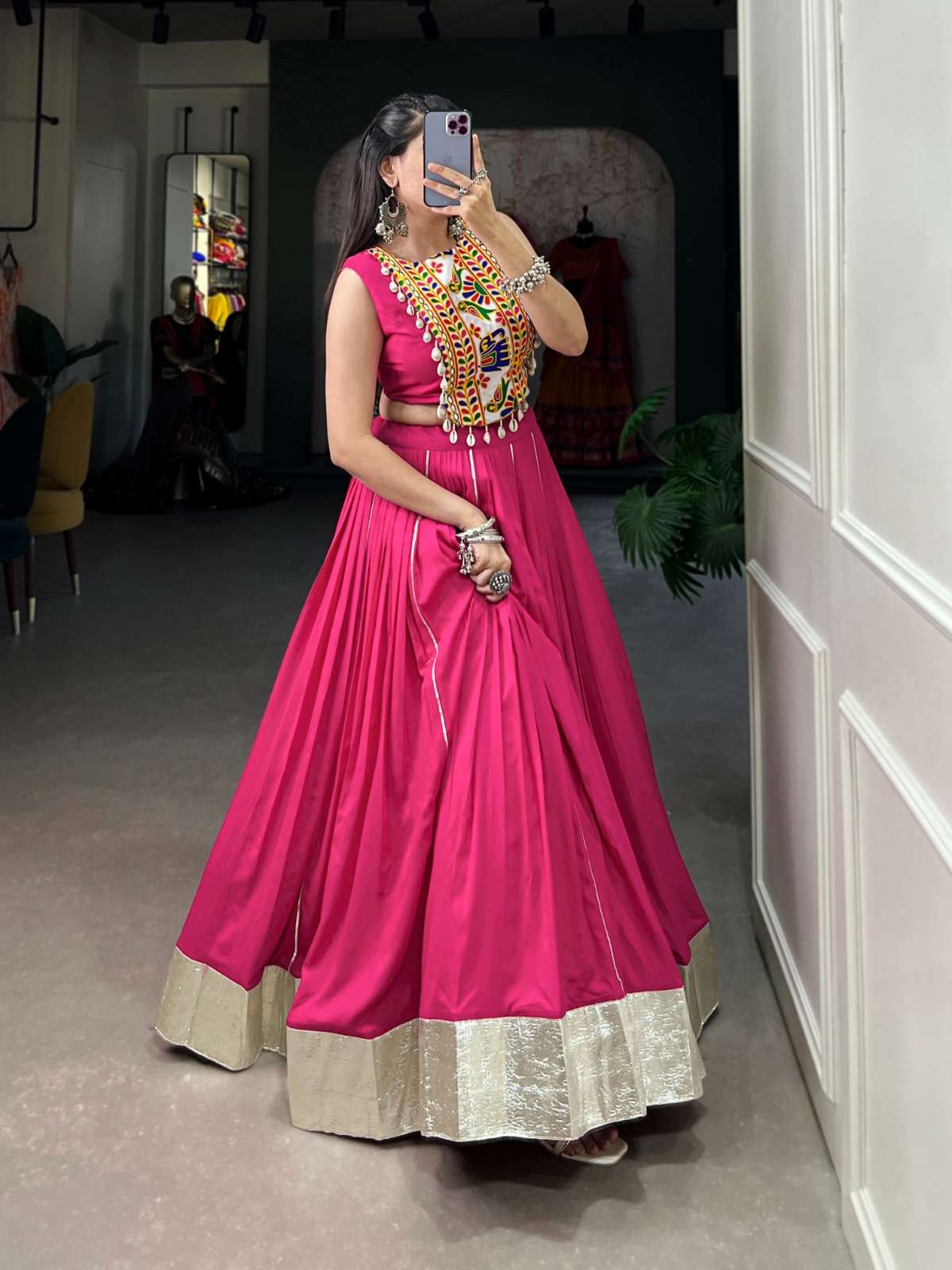 Rayon Kesh136 1616 Lehengas  Traditional Navratri Chaniya Choli Lehengas