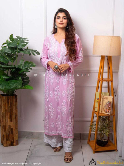 Rayon Kesh158 10104B Kurtis  Workwear Ethic Long Rayon Fancy Embroidered Kurtis