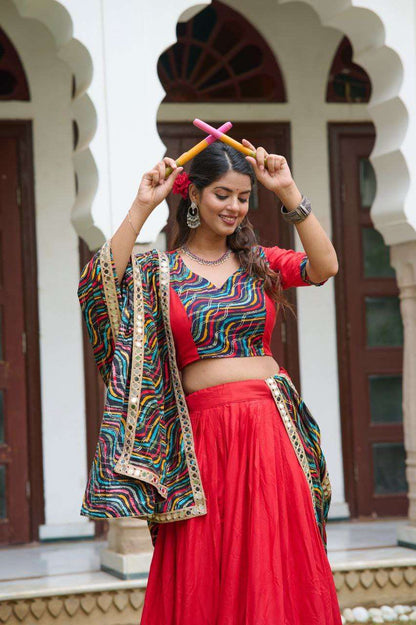 Rayon Rin145 1214 Lehengas  Traditional Navratri Chaniya Choli Lehengas