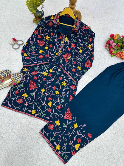 Rayon Rin133 1436 Kurtis  Festive Party Wear Rayon Kurtis With Bottom Fancy Kurtis