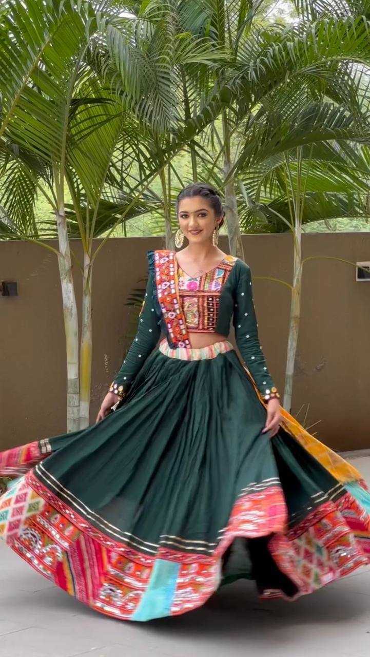 Rayon Rin141 622 Lehengas  Traditional Printed Navratri Chaniya Choli Lehengas