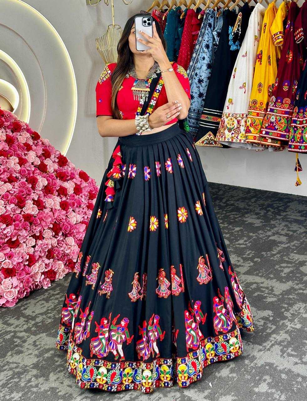 Rayon Rin162 8082 Lehengas  Traditional Navratri Chaniya Choli