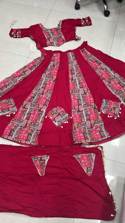 Rayon Rin162 8086 Lehengas  Traditional Printed Navratri Chaniya Choli