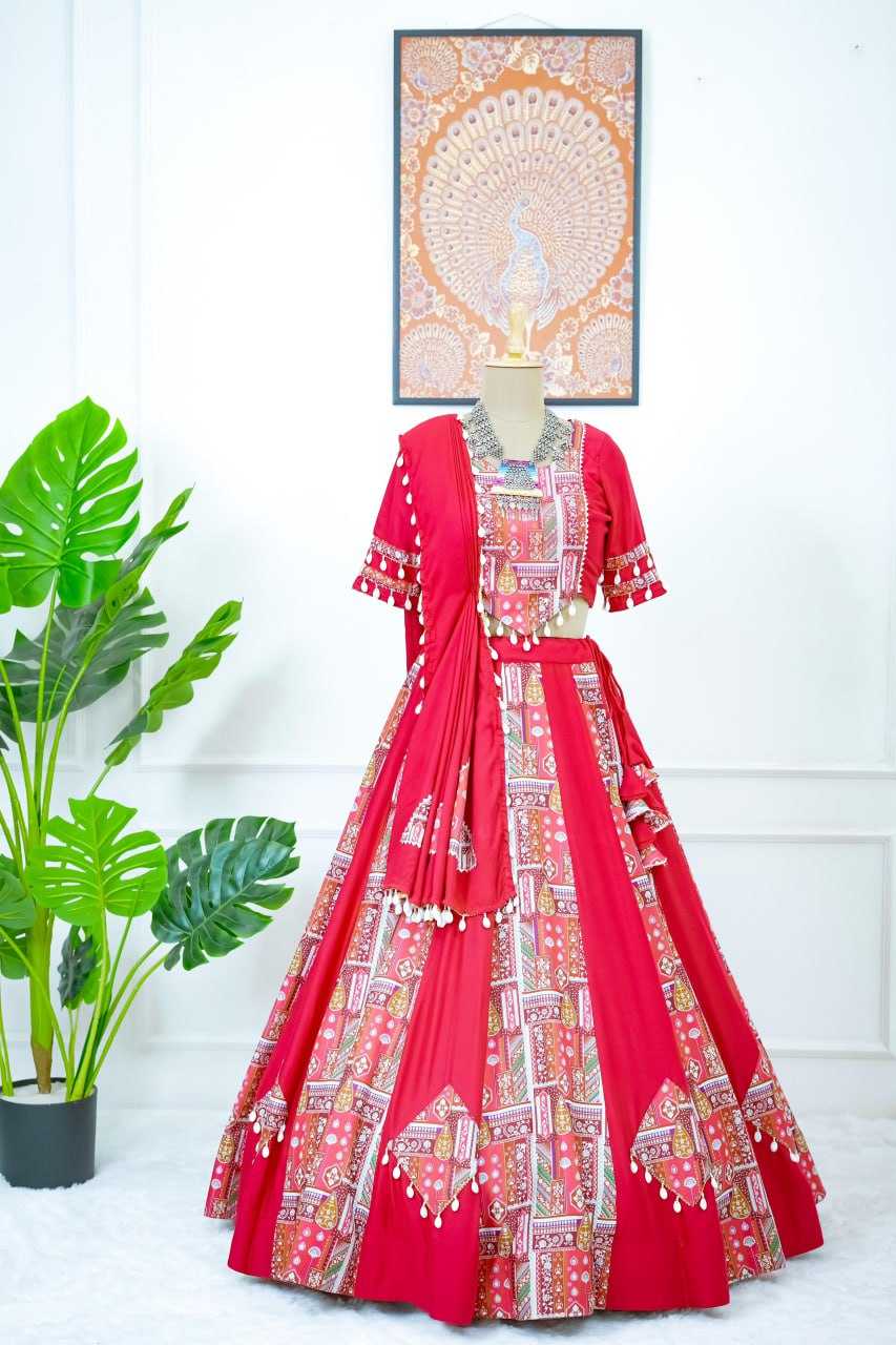 Rayon Rin162 8086 Lehengas  Traditional Printed Navratri Chaniya Choli