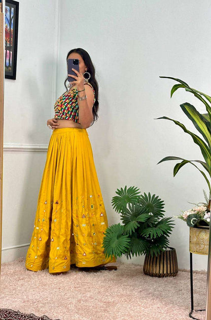 Rayon Rin181 1062 Lehengas  Fancy Embroidered Navratri Chaniya Choli Lehengas