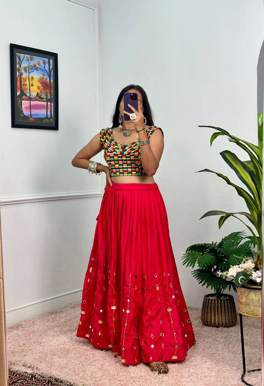 Rayon Rin181 1062 Lehengas  Fancy Embroidered Navratri Chaniya Choli Lehengas