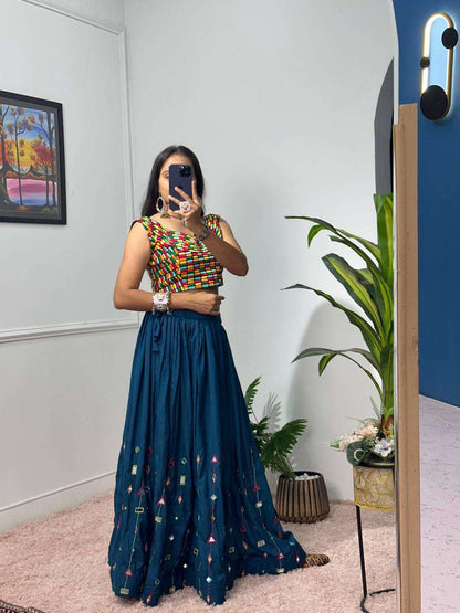 Rayon Rin181 1062 Lehengas  Fancy Embroidered Navratri Chaniya Choli Lehengas