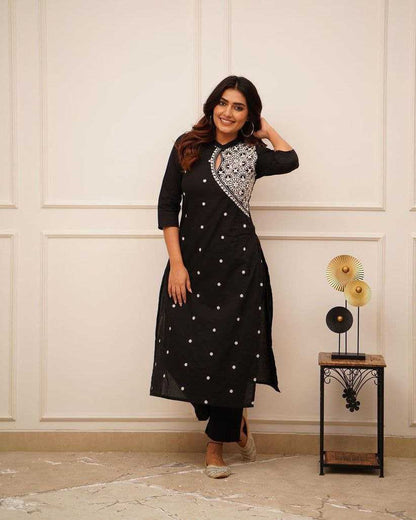 Rayon Rin201 Rrd12 Kurtis  Workwear Chic Long Kurtis With Bottom Fancy Embroidered Kurtis