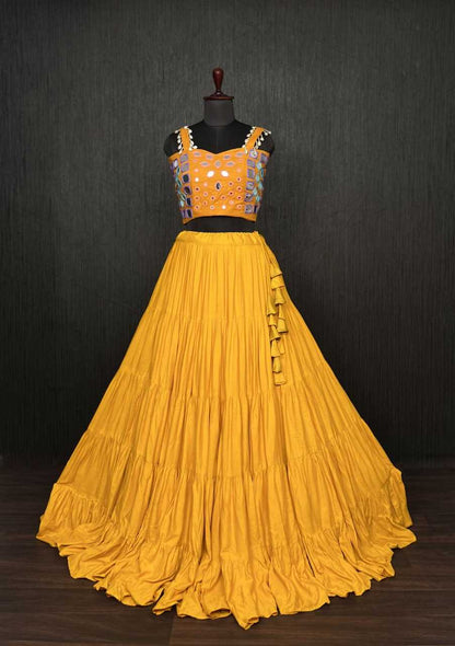 Rayon Kesh133 5023 Lehnegas  Fancy Traditional Lehenga