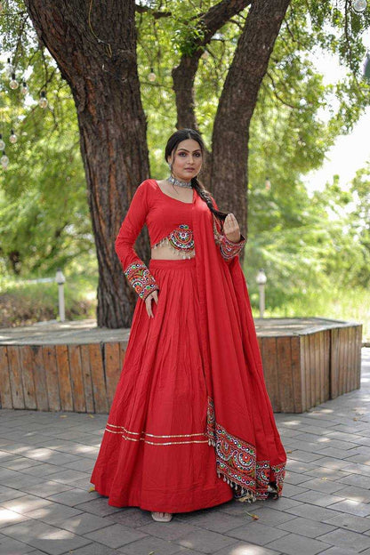 Rayon Kesh132 7070 Lehnegas  Fancy Traditional Navratri Lehenga Lehenga