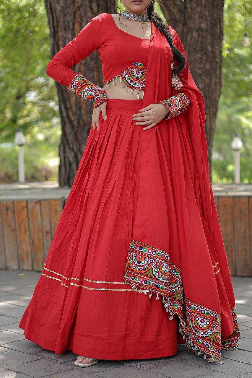 Rayon Kesh132 7070 Lehnegas  Fancy Traditional Navratri Lehenga Lehenga