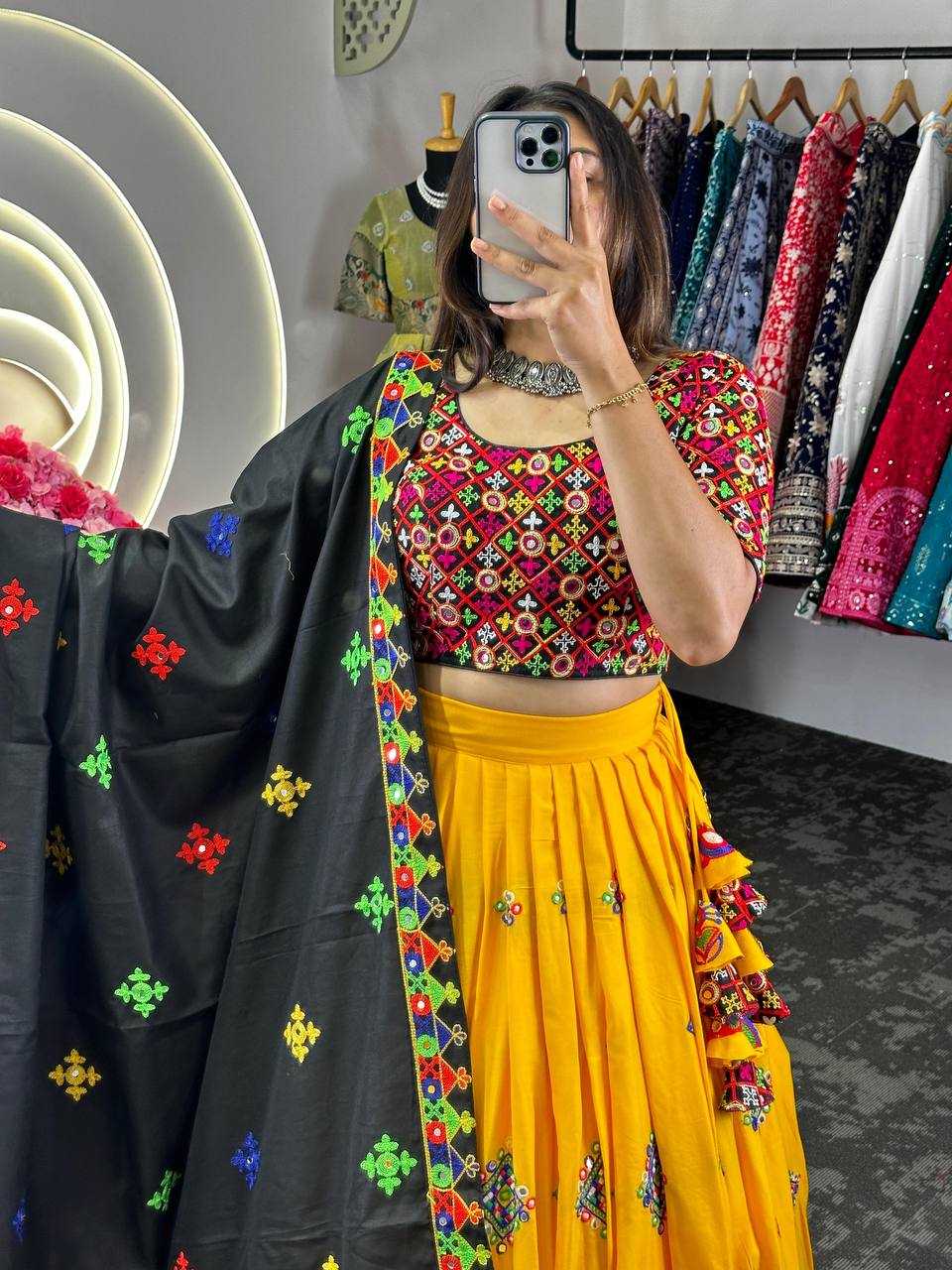 Rayon Rin162  8073 Lehengas  Navratri Chaniya Choli Traditional Lehenga