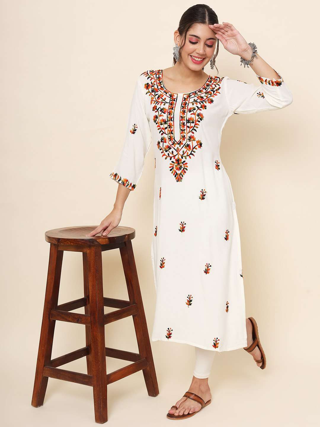 Rayon Rvl 21 Kurtis  Workwear Rayon Kurtis E