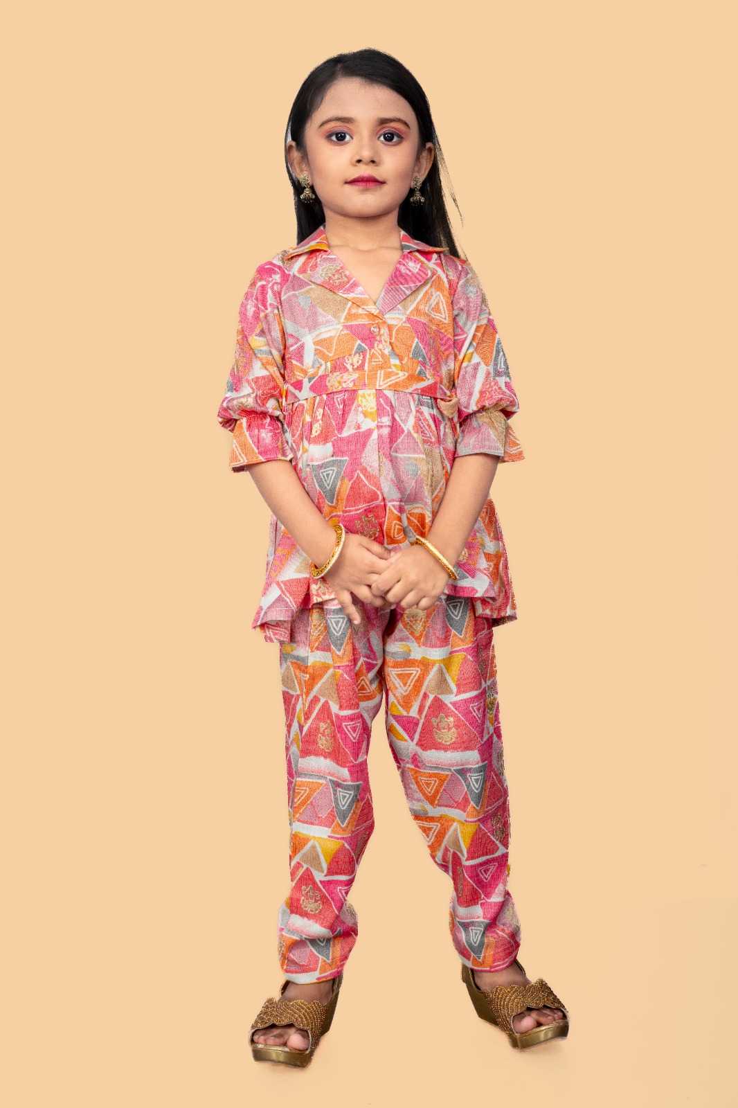 Rayon Wtx Me Kids Wear  Kids Co-Ord Set