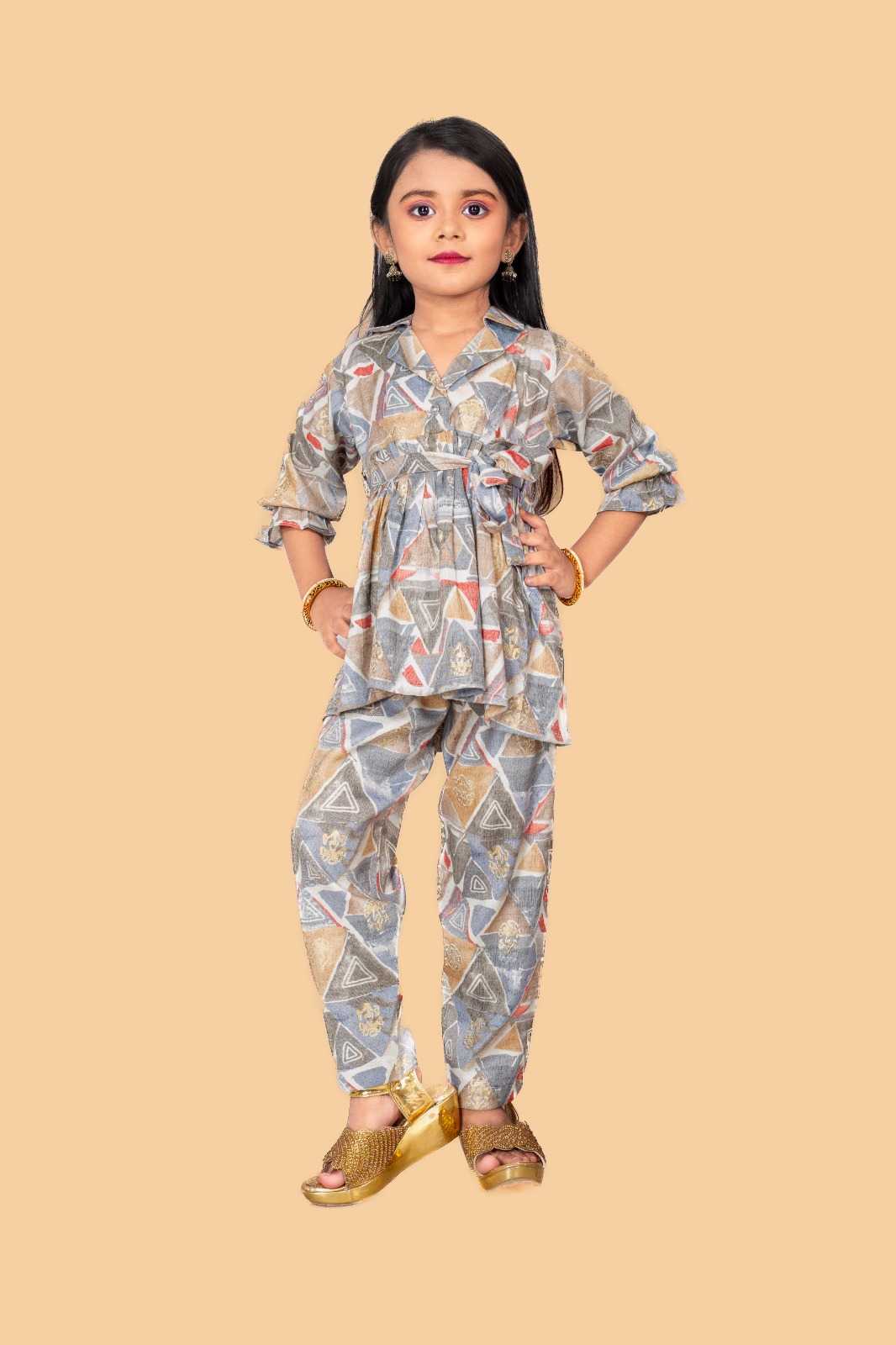 Rayon Wtx Me Kids Wear  Kids Co-Ord Set