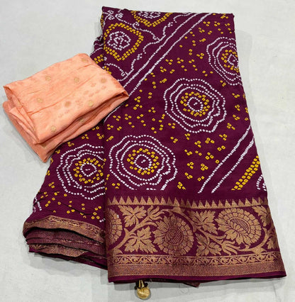 Resham Silk Rin152 Nsd52 Sarees  Printed Ladies Zari Border Sarees