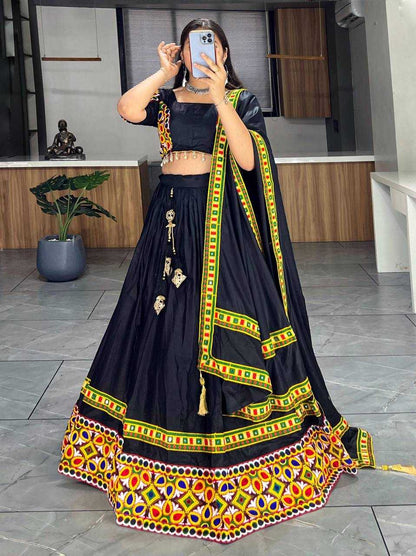 Reyon Cotton Gro 7096  Lehengas