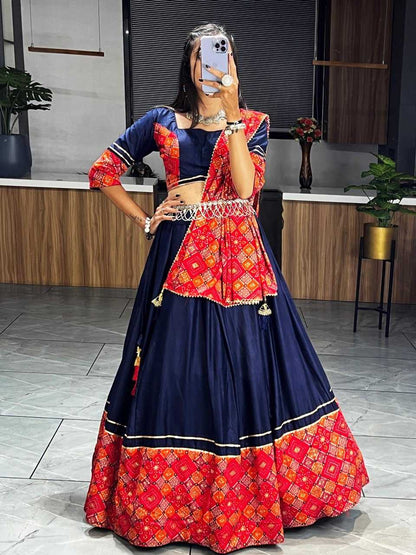 Reyon Cotton Gro 7099  Lehengas