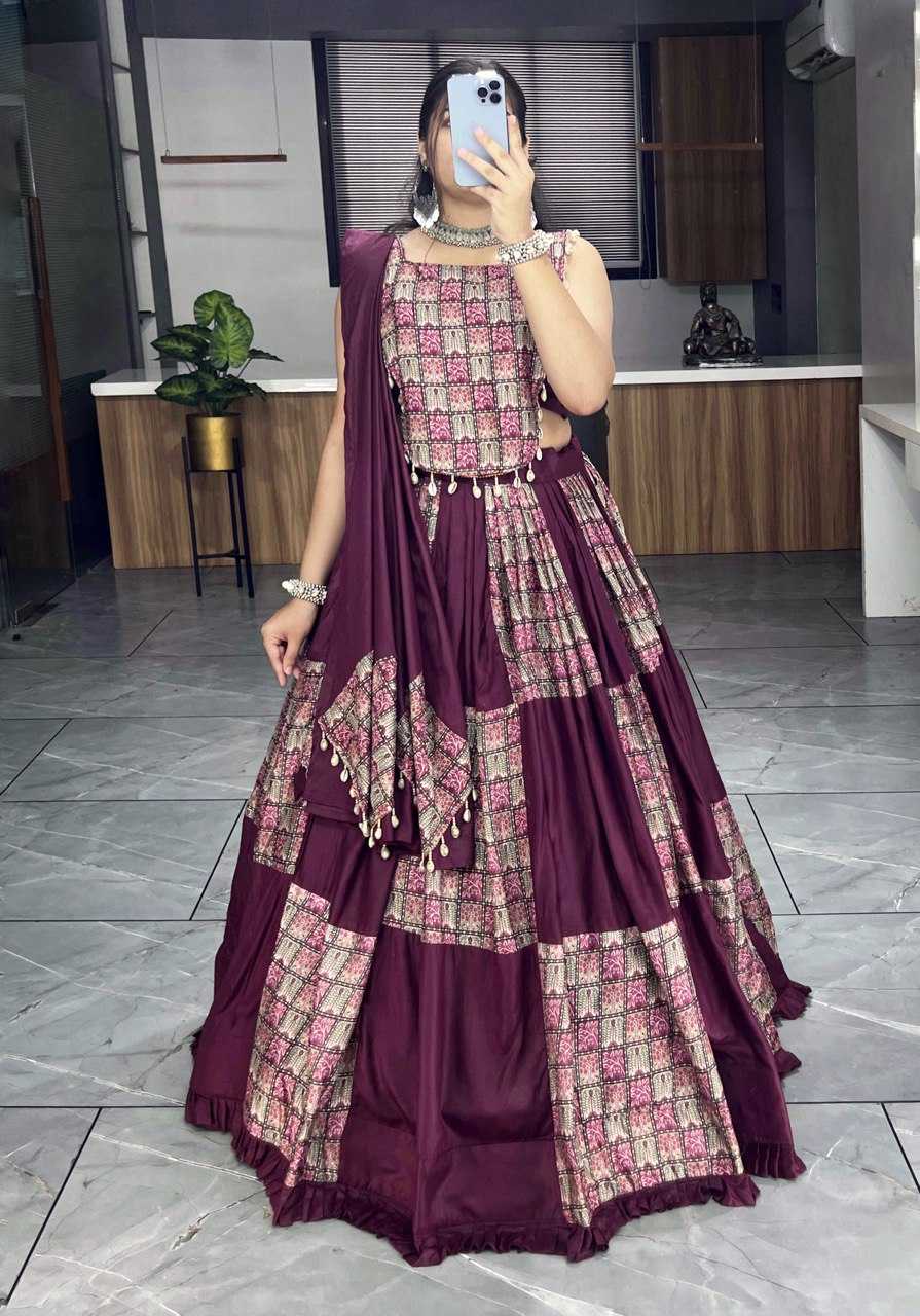 Reyon Cotton Gro 8008 Lehengas  Navtri Chaniya Choli Traditional Lehenga