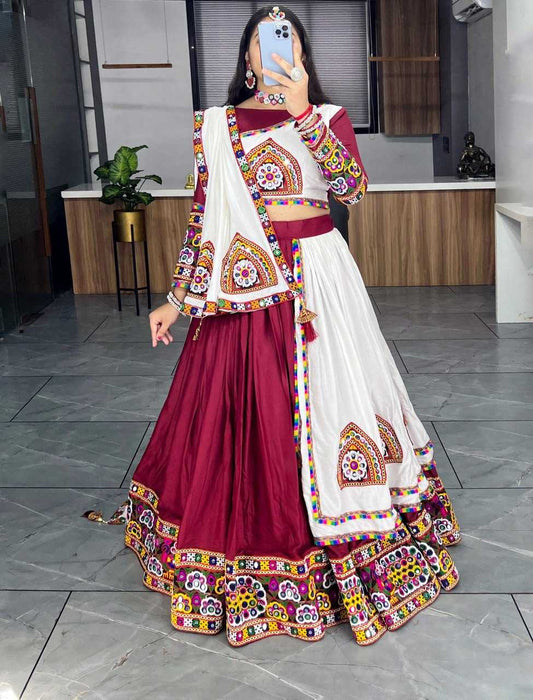 Reyon Cotton Gro 8012 Lehengas  Navratri Chaniya Choli Traditional Lehenga