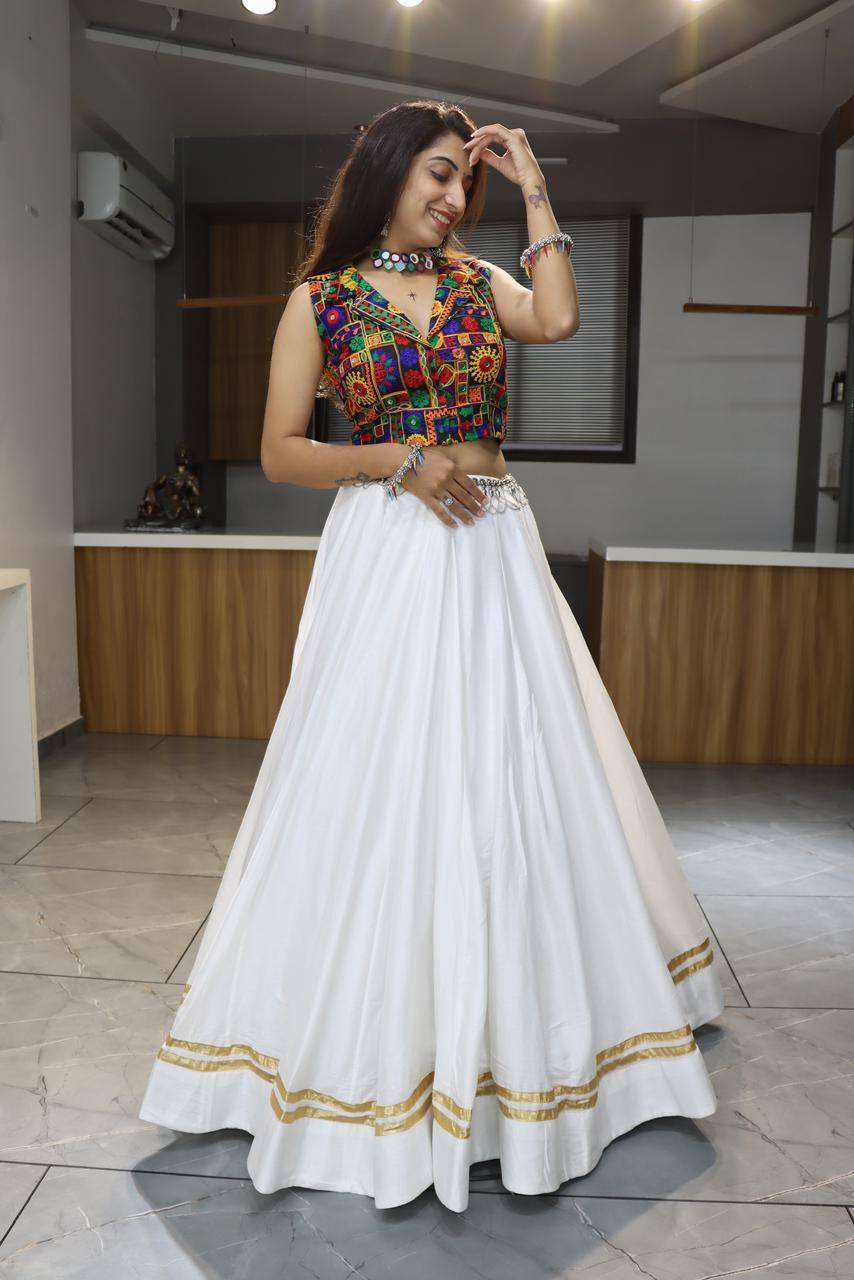 Reyon Cotton Gro 8014 Lehengas  Fancy Traditional Navratri Chaniya Choli