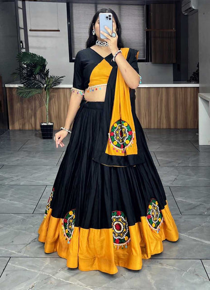 Reyon Cotton Gro 8019 Lehengas  Traditional Navratri Chaniya Choli