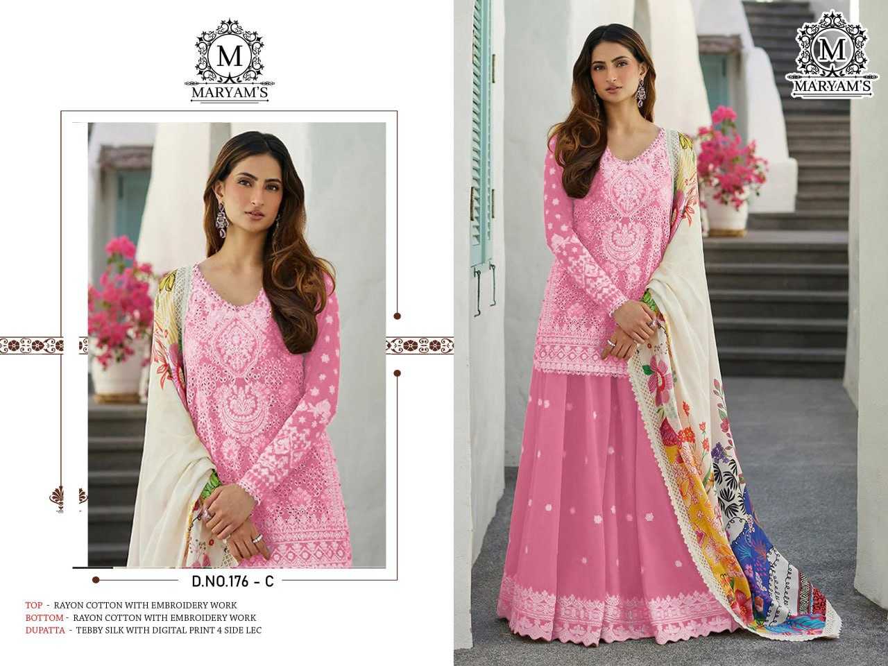 Reyon Cotton Kal 176 Suits & Dressess  Unstitched Suits