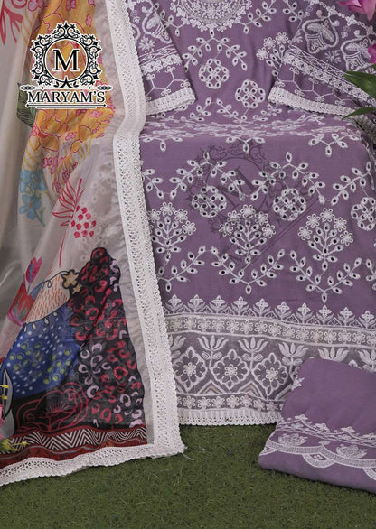 Reyon Cotton Kal 176 Suits & Dressess  Unstitched Suits