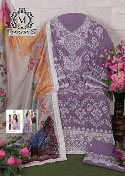 Reyon Cotton Kal 176 Suits & Dressess  Unstitched Suits