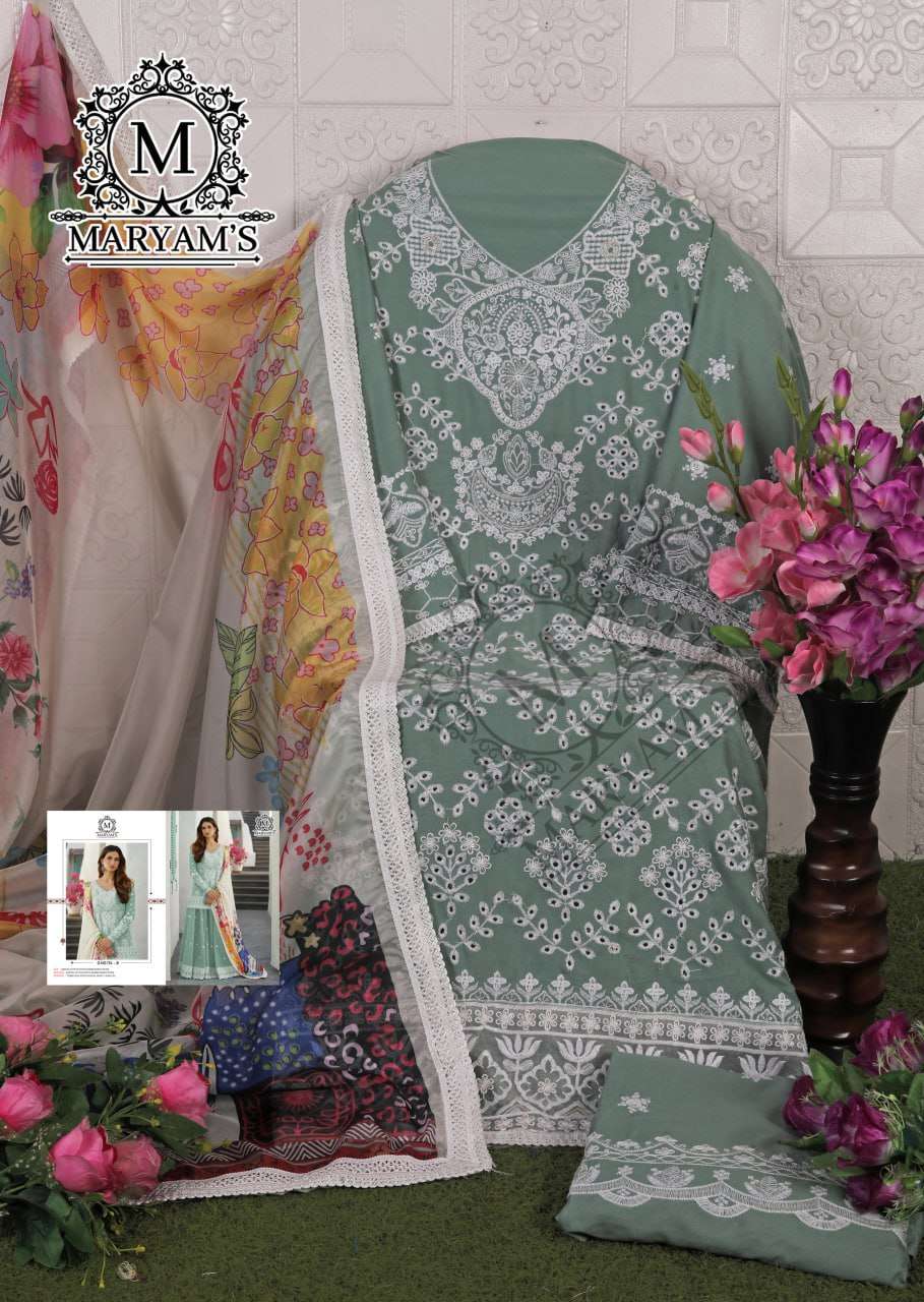 Reyon Cotton Kal 176 Suits & Dressess  Unstitched Suits