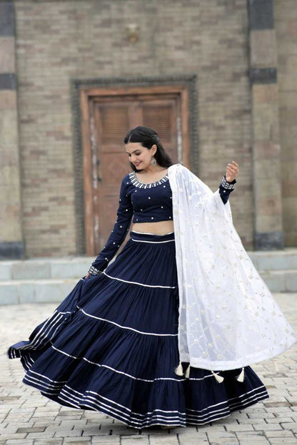 Reyon Cotton Kesh133 5022 Lehengas  Traditional Navratri Chaniya Choli