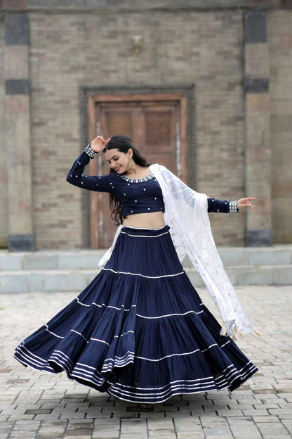 Reyon Cotton Kesh133 5022 Lehengas  Traditional Navratri Chaniya Choli