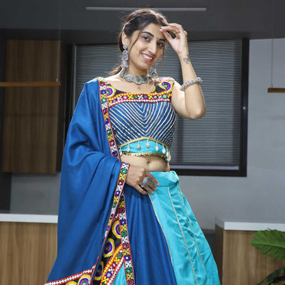 Reyon Cotton Rin119 8032B Lehengas  Traditional Navratri Chaniya Choli