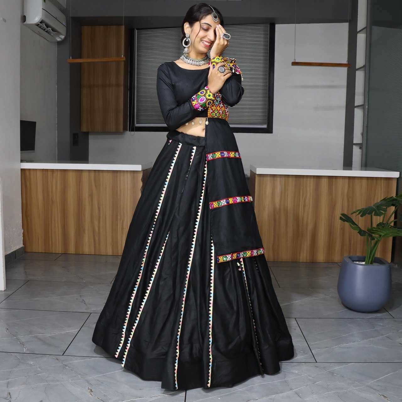 Reyon Cotton Rin119 8032 Lehengas  Traditional Navratri Chaniya Choli