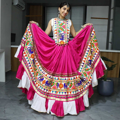 Reyon Cotton Rin119 8036 Lehengas  Traditional Navratri Chaniya Choli