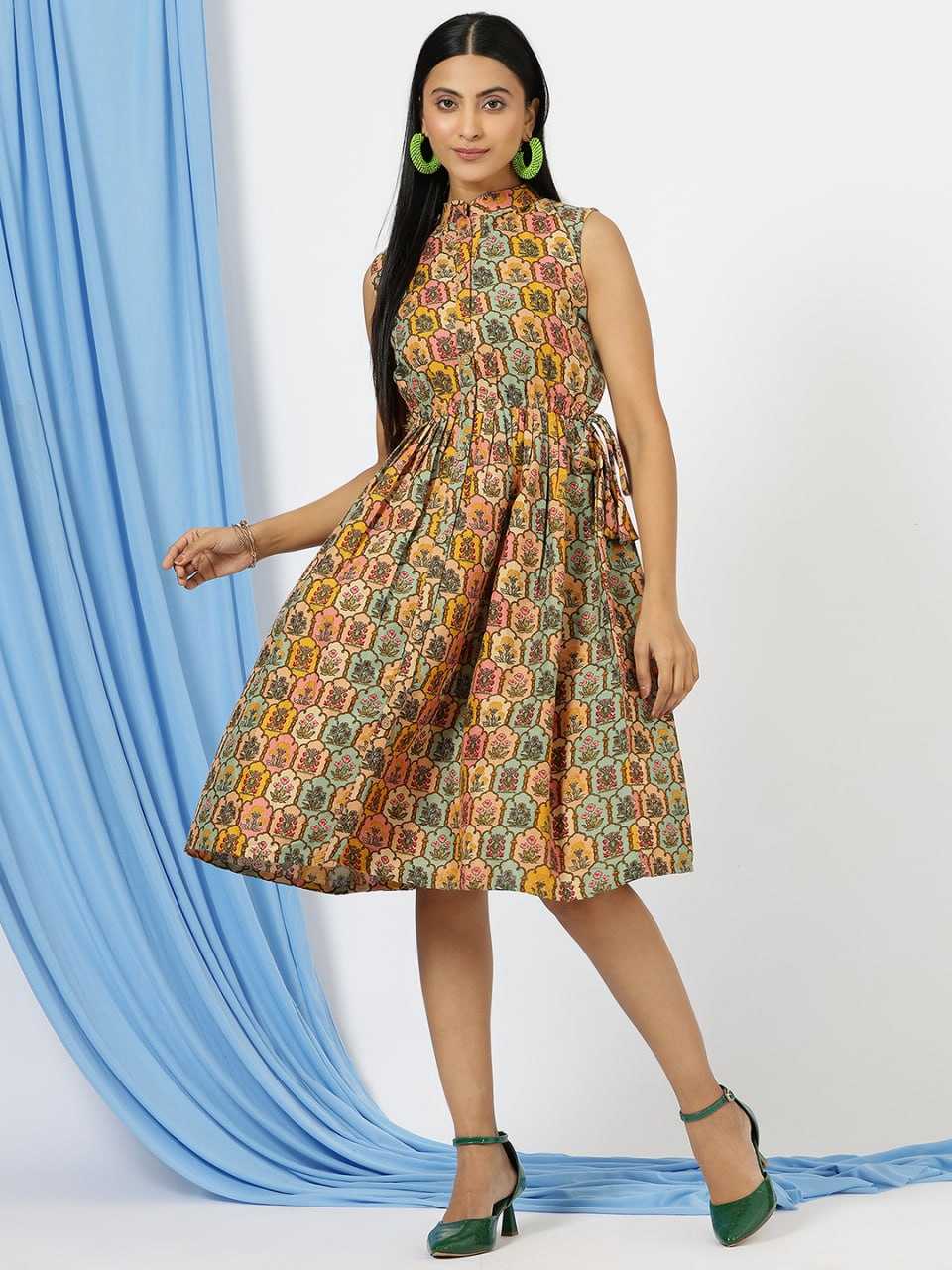 Reyon Cotton Rin153 2103 Kurtis  Short Party Wear Fancy Kurtis