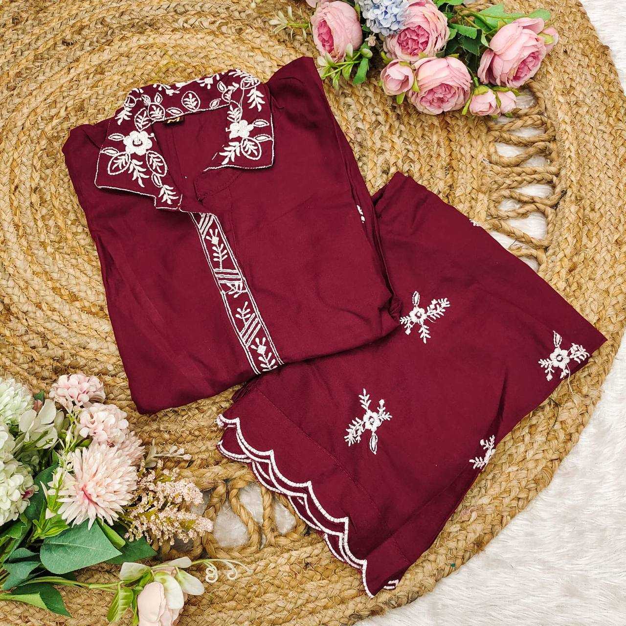 Reyon Kesh212 Ldy99 Western Wear  Co-Ord Set