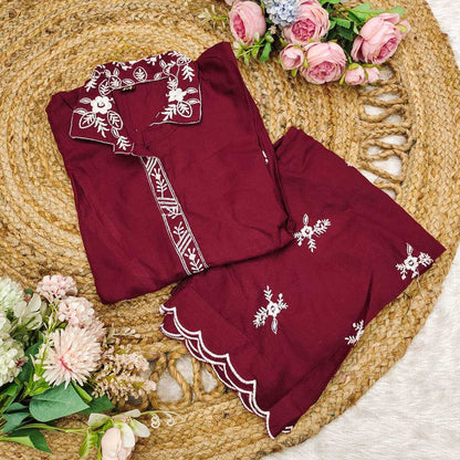 Reyon Kesh212 Ldy99 Western Wear  Co-Ord Set