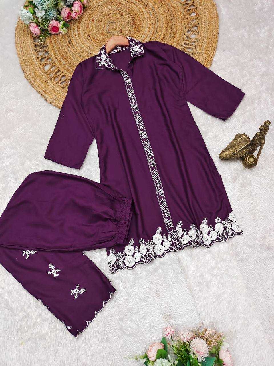 Reyon Kesh212 Ldy99 Western Wear  Co-Ord Set