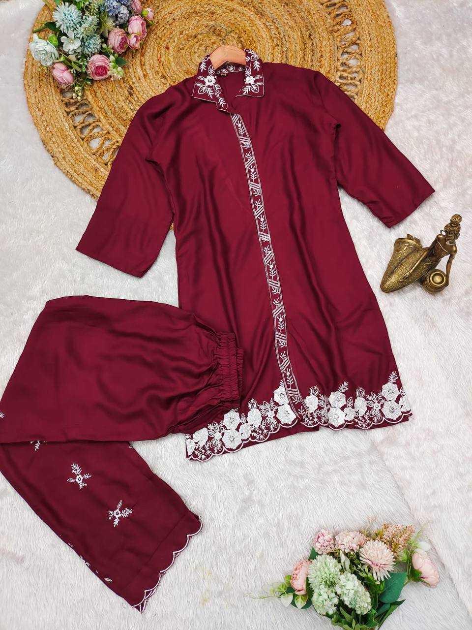 Reyon Kesh212 Ldy99 Western Wear  Co-Ord Set