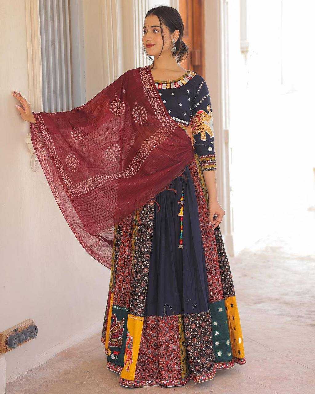 Reyon Rin141 598 Lehengas  Navratri Chniya Choli Traditional Lehenga